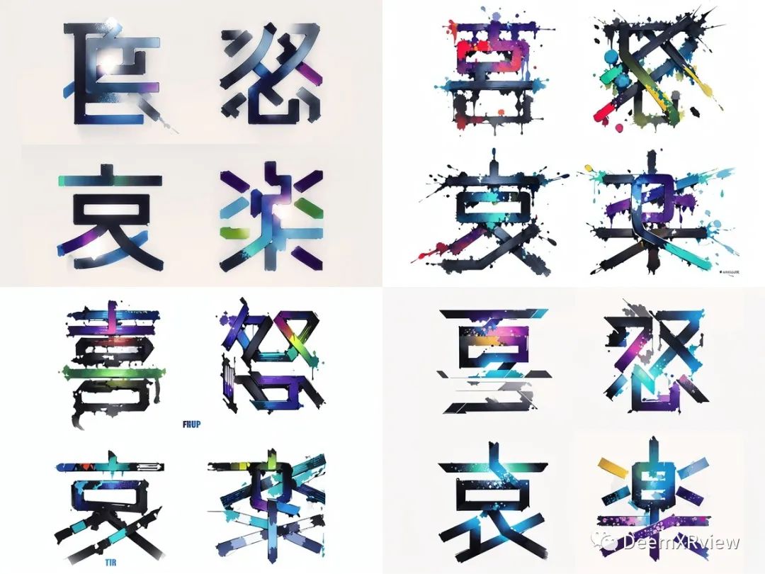 Stable Diffusion |用AI生成艺术字体效果 Stable Diffusion |用AI生成艺术字体效果